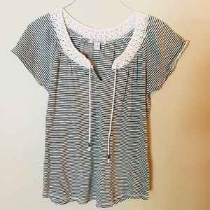 Lucky boho Women’s Striped Top